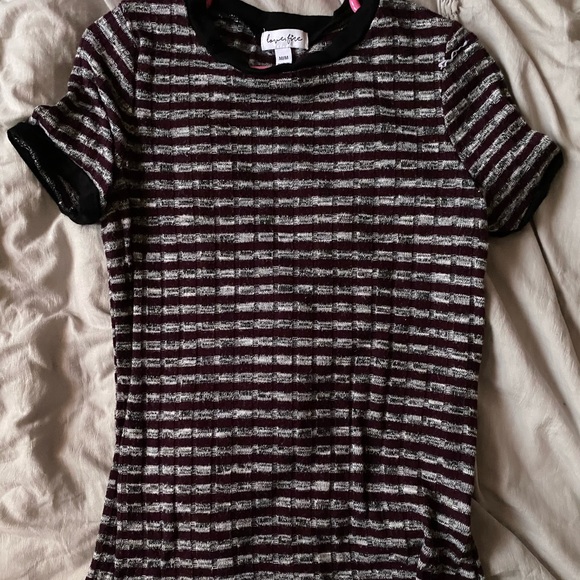 Girls Ribbed Tee - Picture 1 of 2